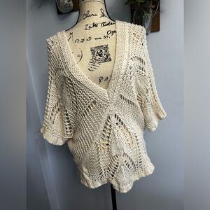 Old navy vintage cover up boho chic bichy lagenlook rugged Gypsy hippie indie